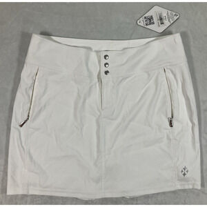 Jofit Tennis Skirt Skort Women's Golf Athletic Size 8 NWT White MSRP $78